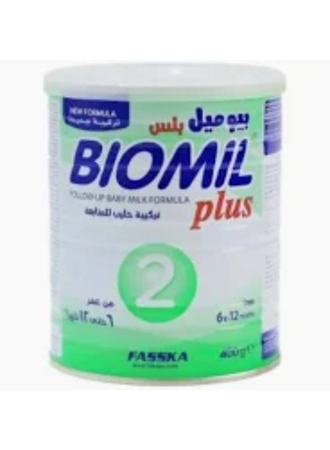 حليب بيوميل بلس المجفف للمرحلة الثانية 400 غرام halib biumil bilas almujafaf lilmarhalat althaaniat 400 ghram